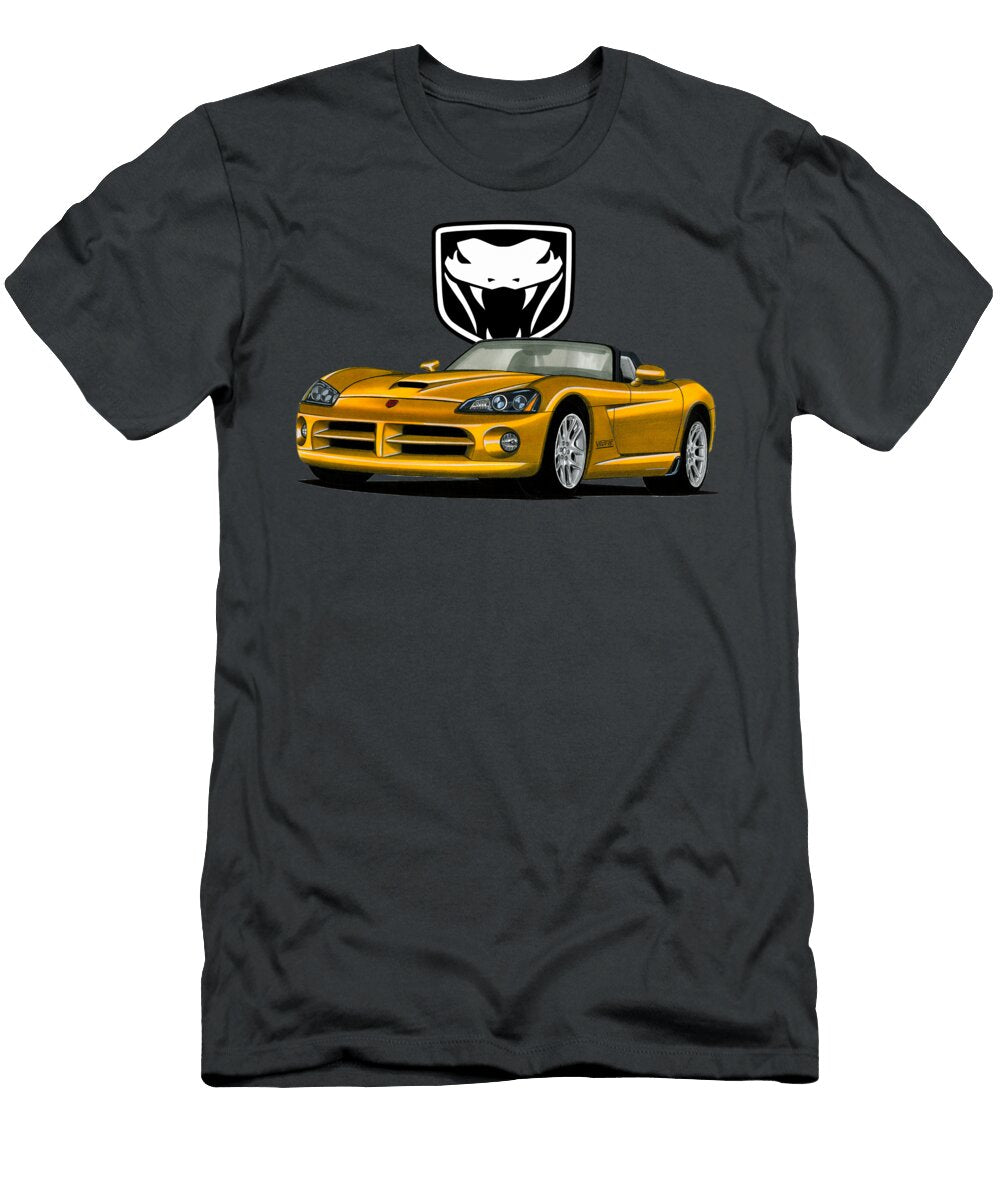 2 Adorable Movie Car Dodge Viper Srt 10 Roadste 84l V10 the Fast and the Furious Tokyo Drift Vladyslav Shapovalenko T-Shirt