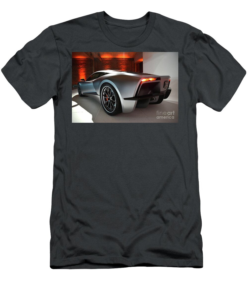 2 American Hypercar Gray Aria Fast Eddy Concept Supercharged 62l V8 Engine Vladyslav Shapovalenko T-Shirt