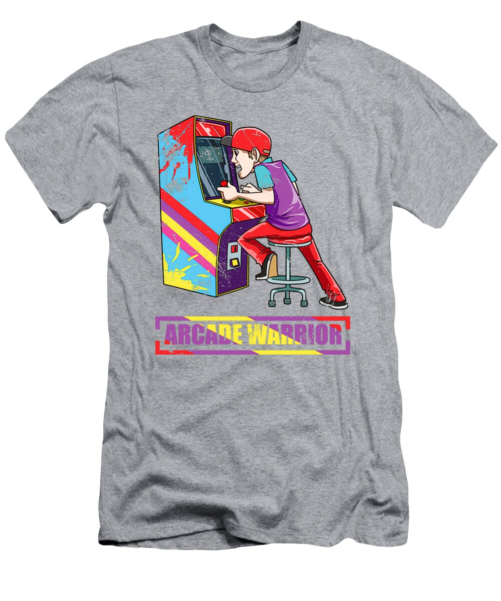 2 Arcade Game Machine Retro Gaming 80s Oldschool Adams Price T-Shirt