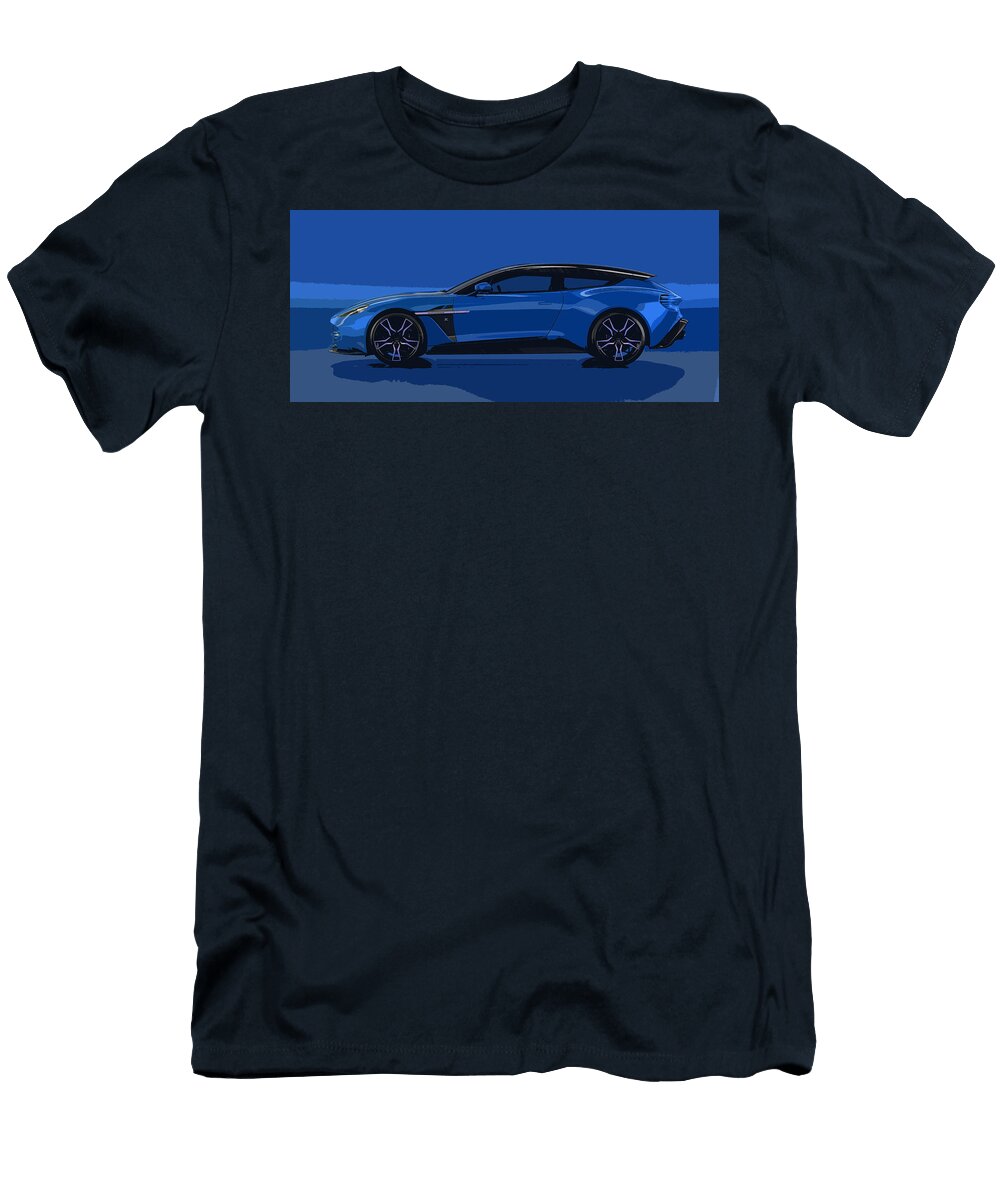 2 Aston Martin Vanquish Zagato Shooting Brake Thespeedart T-Shirt