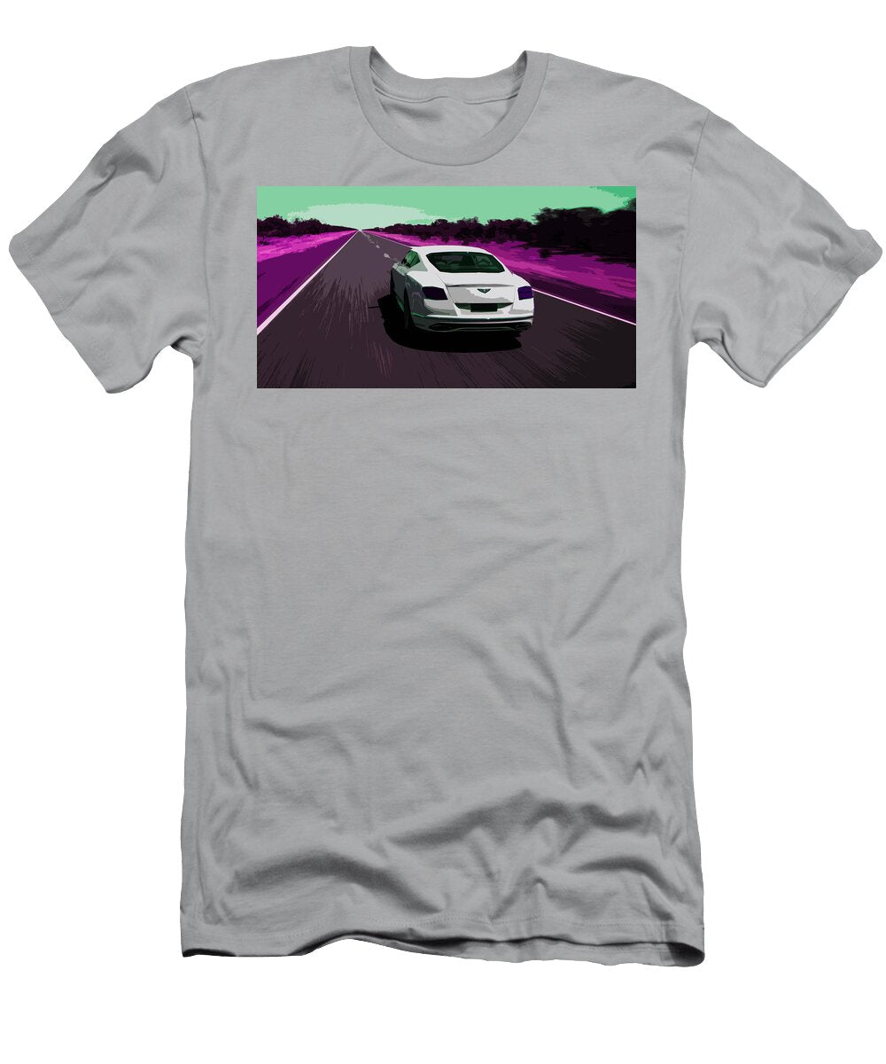 2 Bentley Continental Gt Thespeedart T-Shirt