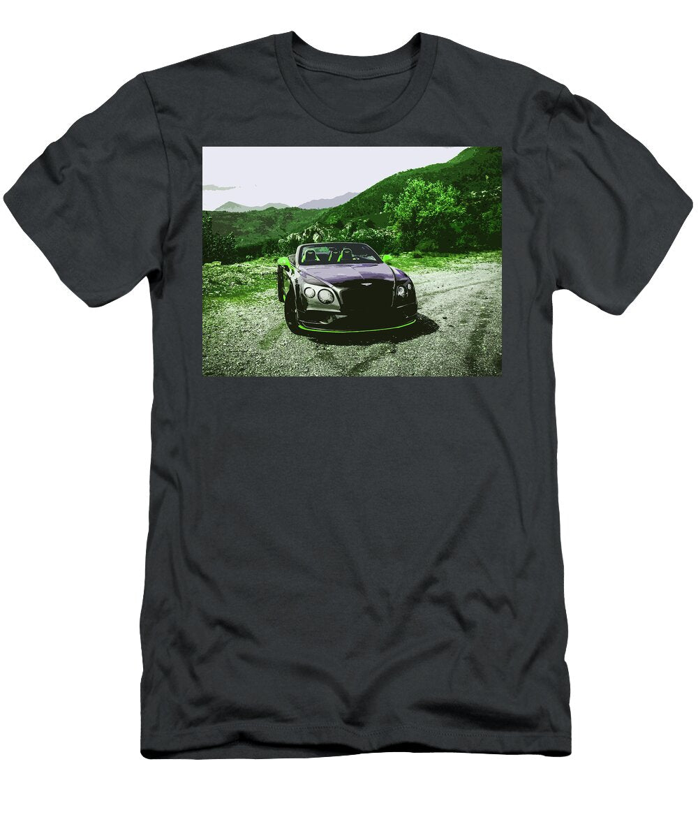 2 Bentley Continental Gtc Thespeedart T-Shirt