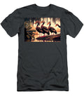 2 Black Bellied Whistling Ducks in a Jack Kirby S By Asar Studios Celestial Images T-Shirt