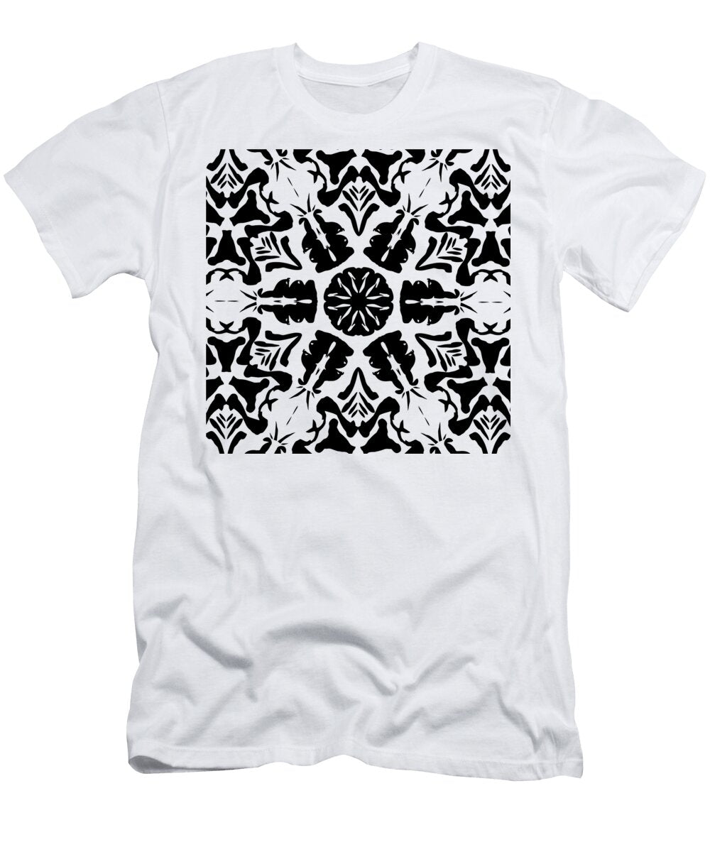 2 Black Star Mandala Art Ariel Guevara T-Shirt