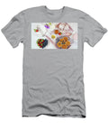 2 Breakfast Tray with Waffles Honey and Fruit Milleflore Images T-Shirt