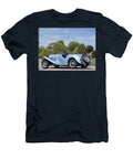 2 British Legendary Retro 2 Door Blue Sport Car Ac Six 16 90 Supercharged Tourer Roadster 1938 Vladyslav Shapovalenko T-Shirt