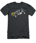 2 British Lightweight Sport Car Caterham Super 7 Cutaway Automotive Art Vladyslav Shapovalenko T-Shirt
