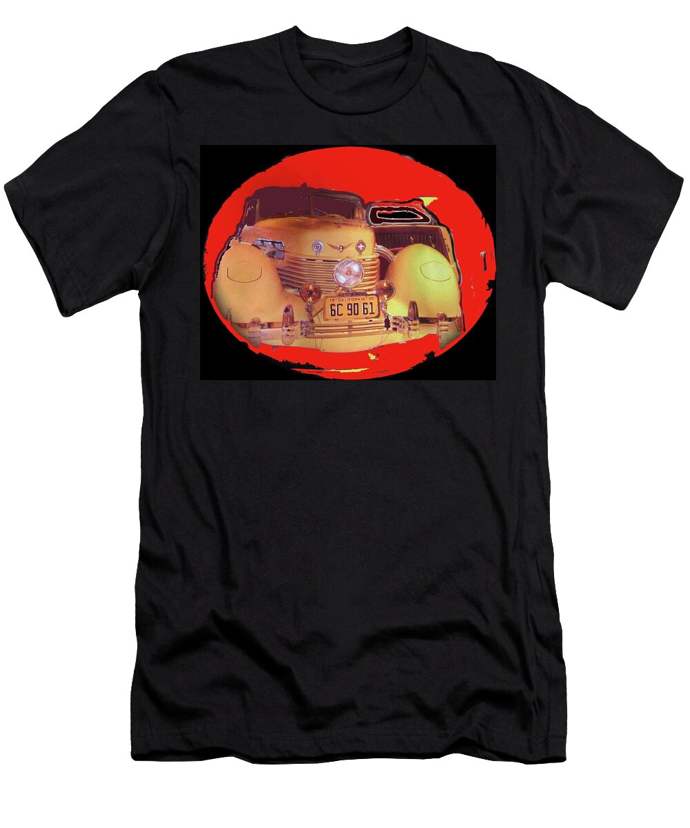 2 Completely Restored Tom Mix Death Car 1937 812 Cord Supercharged Phaeton David Lee Guss T-Shirt