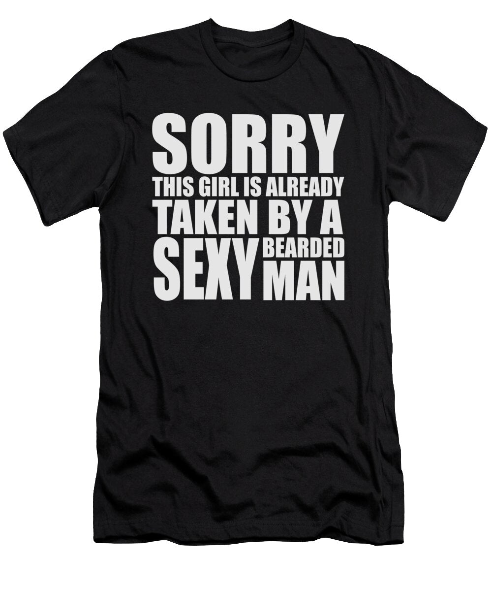 2 Confident Bearded Facial Hair Manly Beard Gift Muc Designs T-Shirt