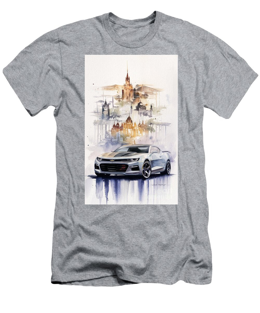 2 Cool Colors 2015 Chevrolet 1970 Camaro Rs Supercharged Lt4 Concept Car Armand Hermann T-Shirt