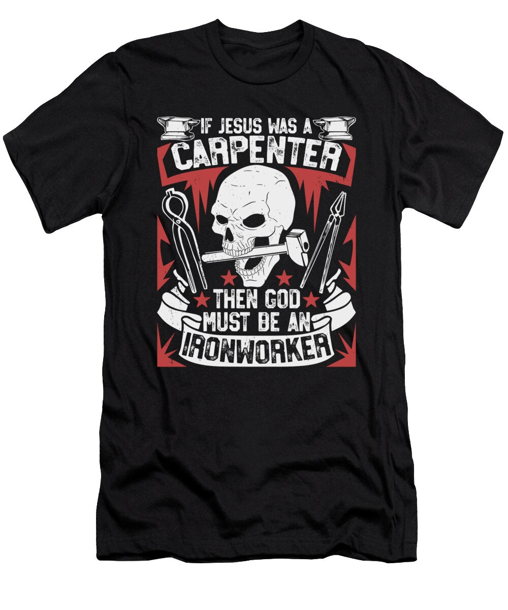 2 Craftsman Carpenter Ironworker Workshop Builder Toms Store T-Shirt