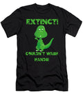 2 Dino Dinosaur Extinct Didnt Wash Hands Gift Toms Store T-Shirt