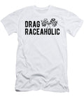 2 Drag Raceaholic Funny Car Racing Race Flag Graphic Third Eye Supply T-Shirt