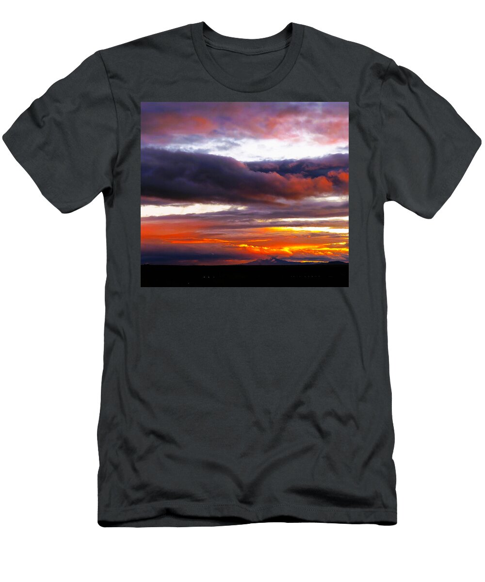 2 Dramatic Sunset Over the Horizon Mario G Rivera T-Shirt