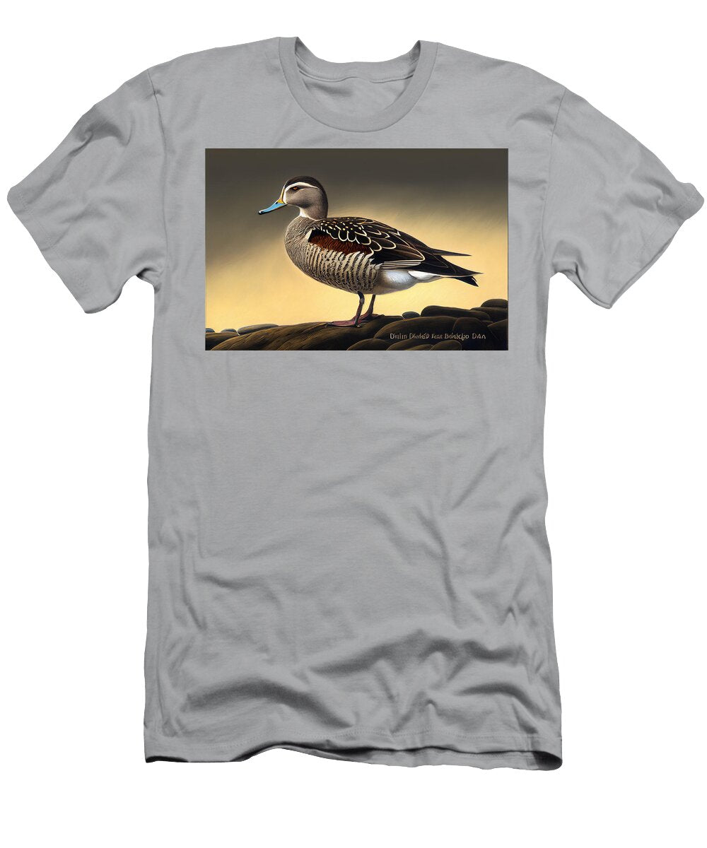 2 Dusky Duck Anas Obscura in a Jack Kirby and Jo By Asar Studios Celestial Images T-Shirt