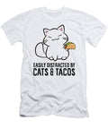 2 Easily Distracted By Tacos Eq Designs T-Shirt