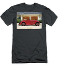 2 Exclusive British Retro Luxury Car 1937 Red Aston Martin 2 Litre 15 98 Short Chassis Drophead Coupe Vladyslav Shapovalenko T-Shirt