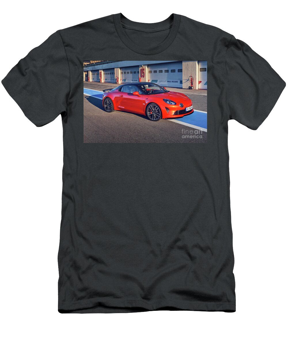 2 Exclusive French Sport Car Alpine A110s Aero Kit Coupe Turbocharged Engine 18l Tce M5pt Vladyslav Shapovalenko T-Shirt