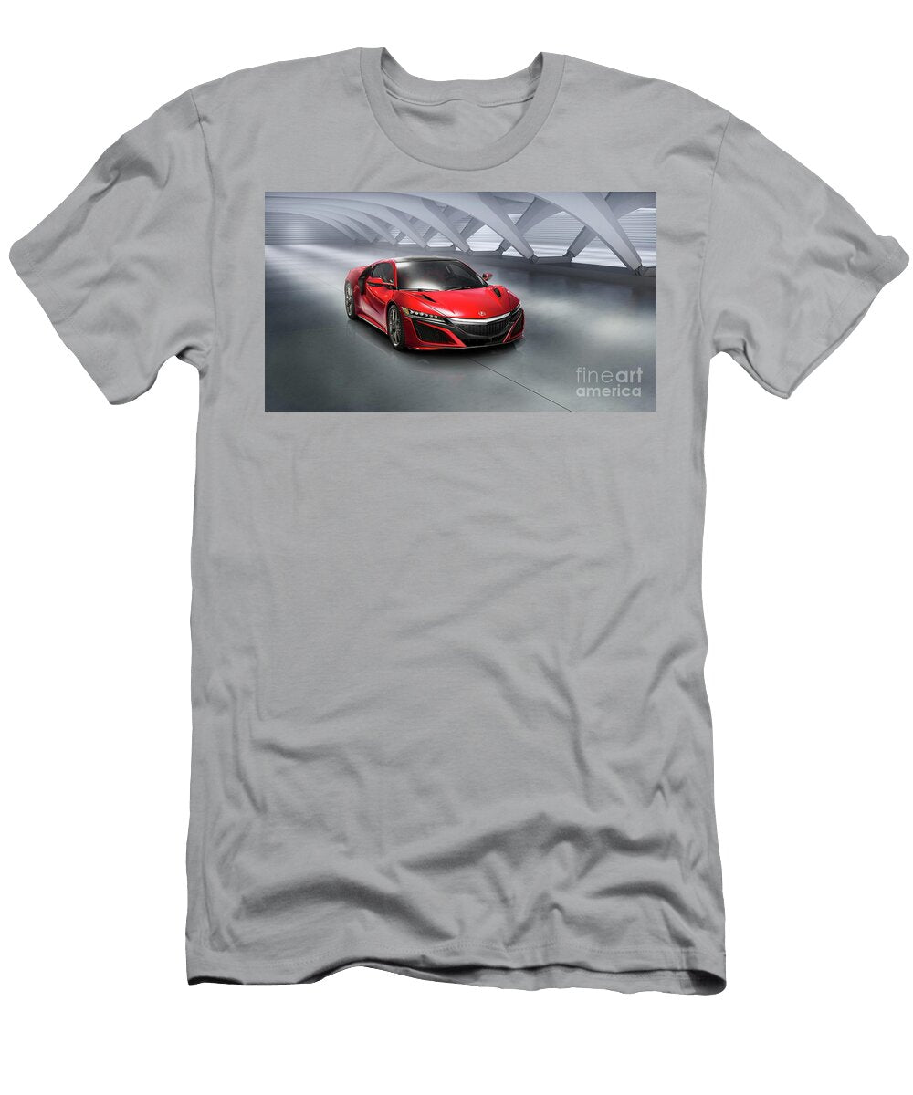 2 Exclusive Japanese Sports Car Red Acura Nsx Type S Coupe 35 V6 Twin Turbocharged Concept Vladyslav Shapovalenko T-Shirt