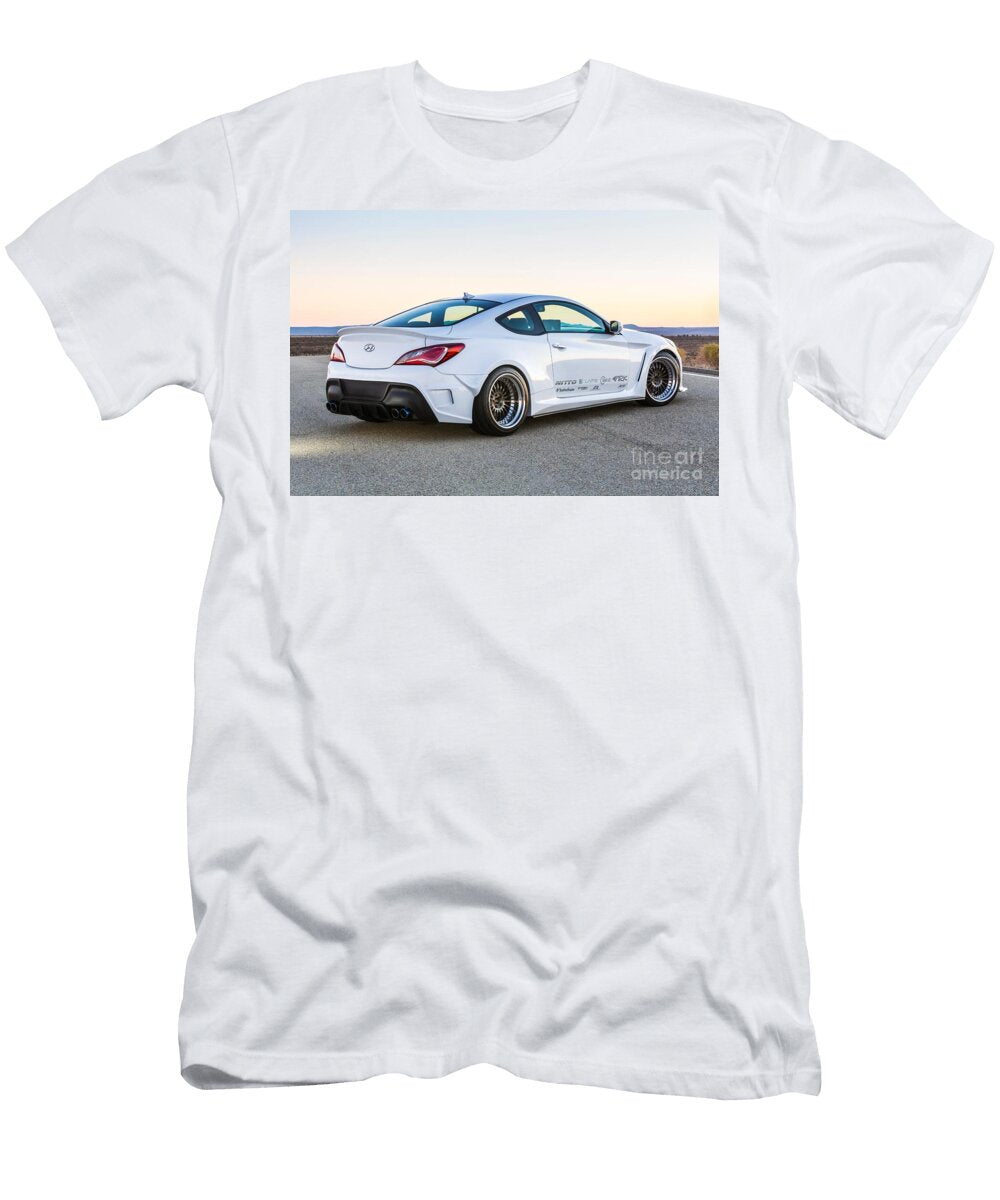 2 Exclusive Modified White Ark Performance Hyundai Genesis Coupe Supercharged 38l V6 Vladyslav Shapovalenko T-Shirt