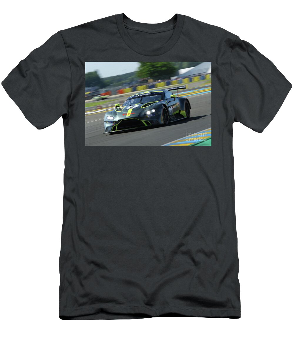 2 Exclusive Racing Supercar Deep Green Aston Martin Vantage Gt3 Amg M177 40l V8 Turbocharged Vladyslav Shapovalenko T-Shirt