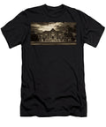 2 Fine Arts Building At Sunset Ball State University Library of Congress T-Shirt