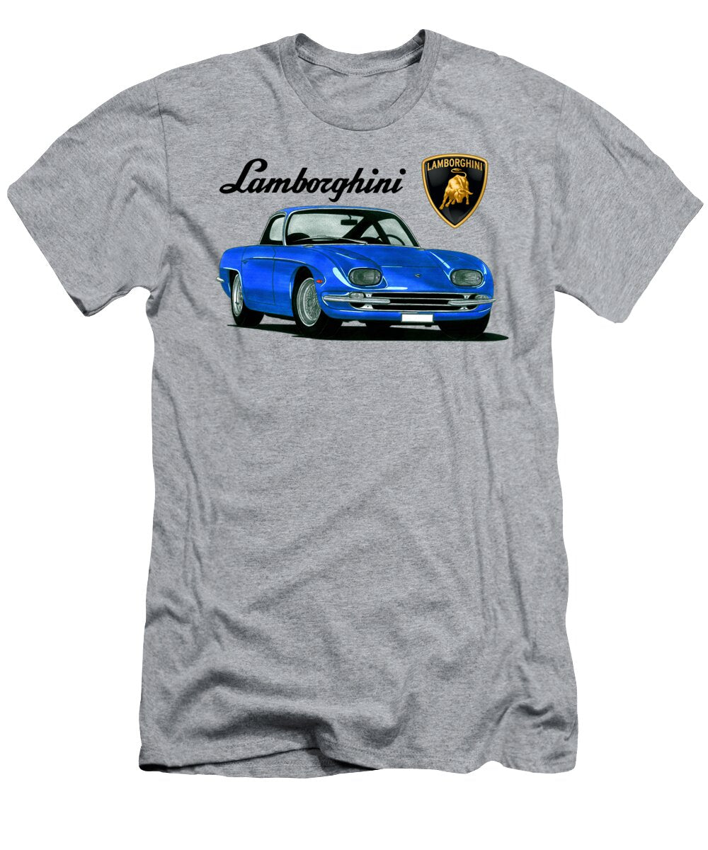 2 First Production Vehicle Produced By Lamborghini Lamborghini 350 Gt 35l V12 Carrozzeria Touring Vladyslav Shapovalenko T-Shirt