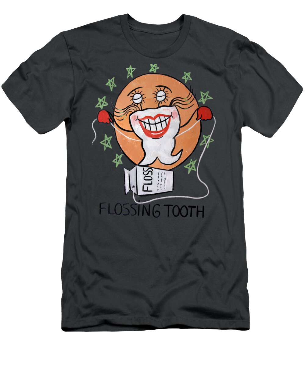 2 Flossing Tooth Anthony Falbo T-Shirt