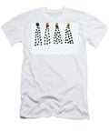 2 Four Waffle Ice Cream Filled with Blueberries Arranged in a Row Joaquin Corbalan T-Shirt