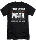 2 Funny Math Teacher School Educator Education Math Tutor Crazy Squirrel T-Shirt