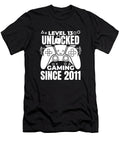 2 Gaming 13th Birthday Year Old Gamer Level 13 Unlocked Crazy Squirrel T-Shirt
