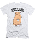 2 Gerbil Kids School My Gerbil Ate My Homework Eq Designs T-Shirt