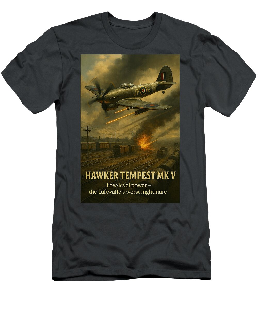 2 Hawker Tempest Mk V Start Aviation T-Shirt