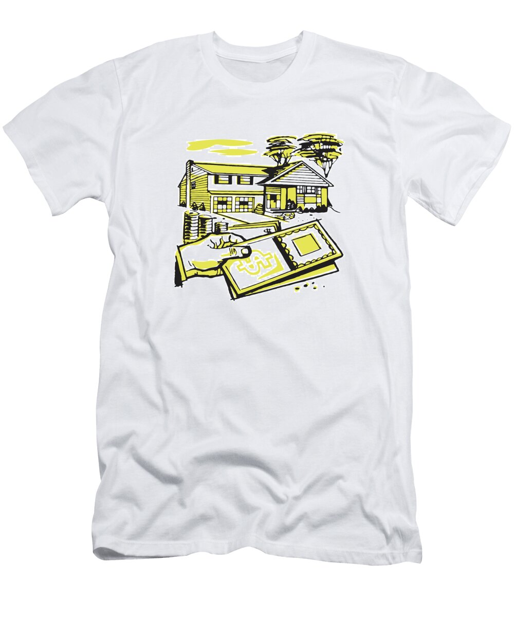 2 House and Money Csa Images T-Shirt