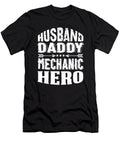 2 Husband Daddy Mechanic Hero Steven Zimmer T-Shirt