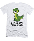 2 I Lost My First Tooth Kids Dinosaur Lost First Tooth Eq Designs T-Shirt