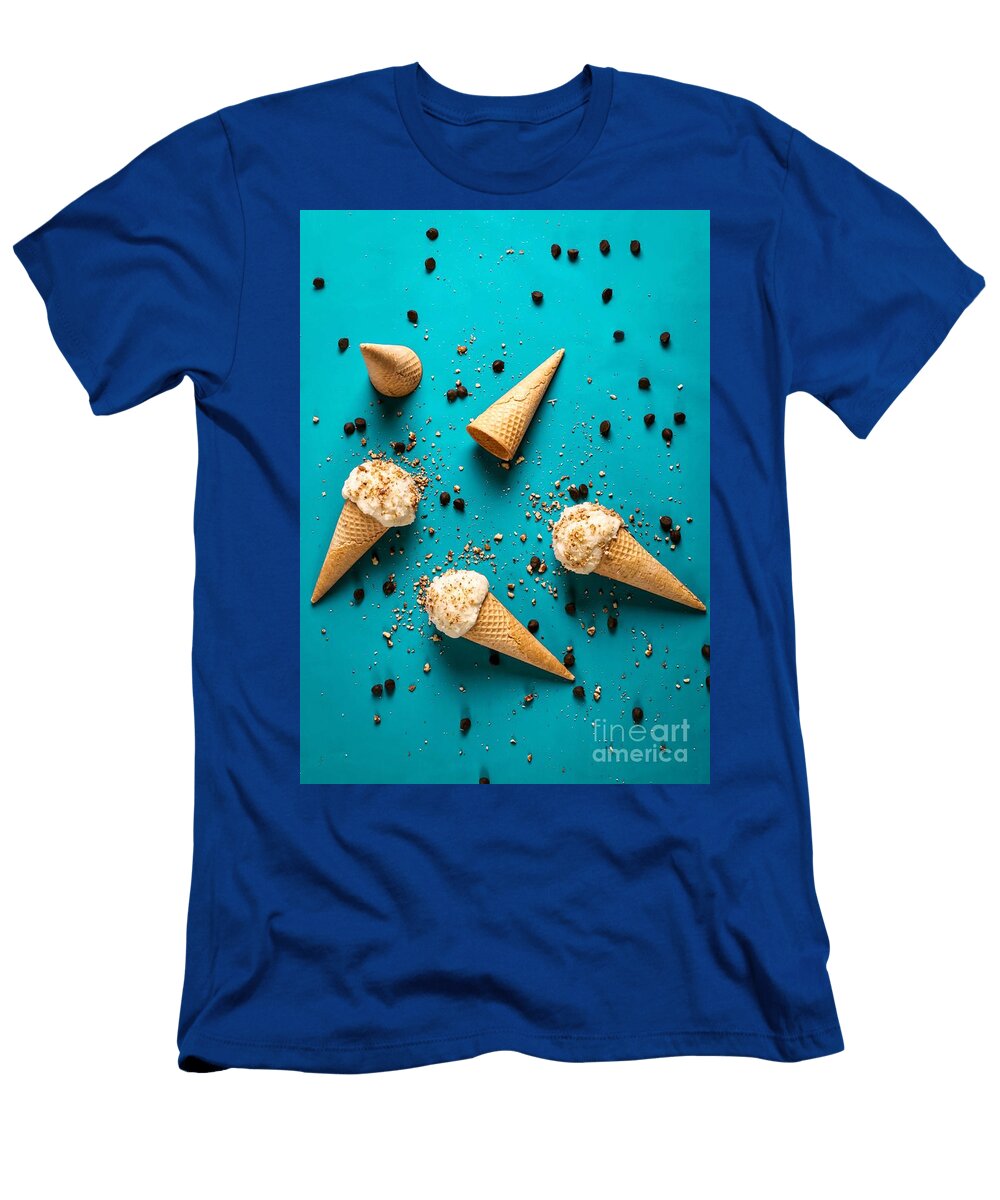 2 Ice Cream Cones Nomonkey B T-Shirt