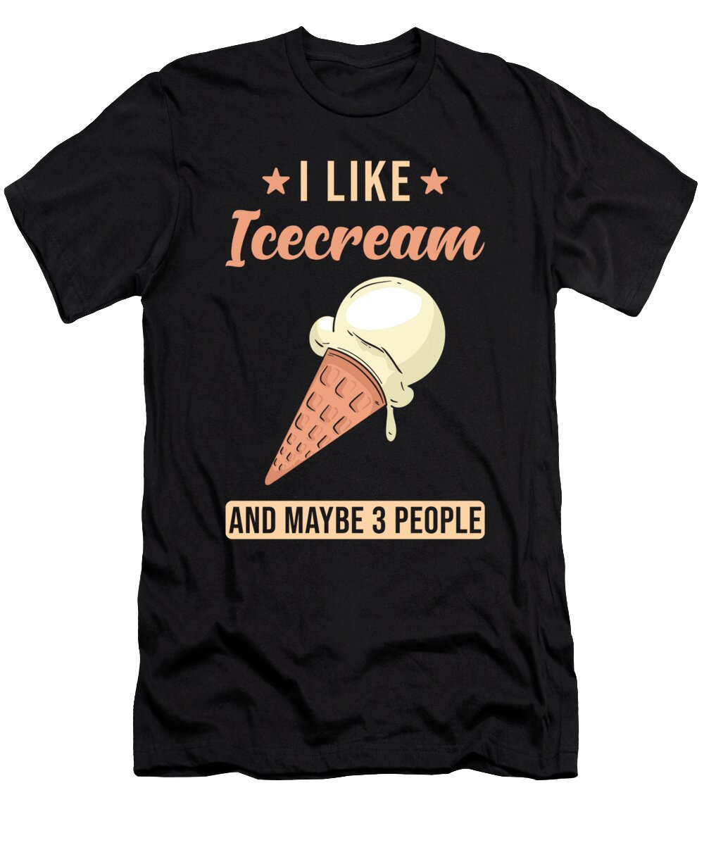 2 Ice Cream Manuel Schmucker T-Shirt