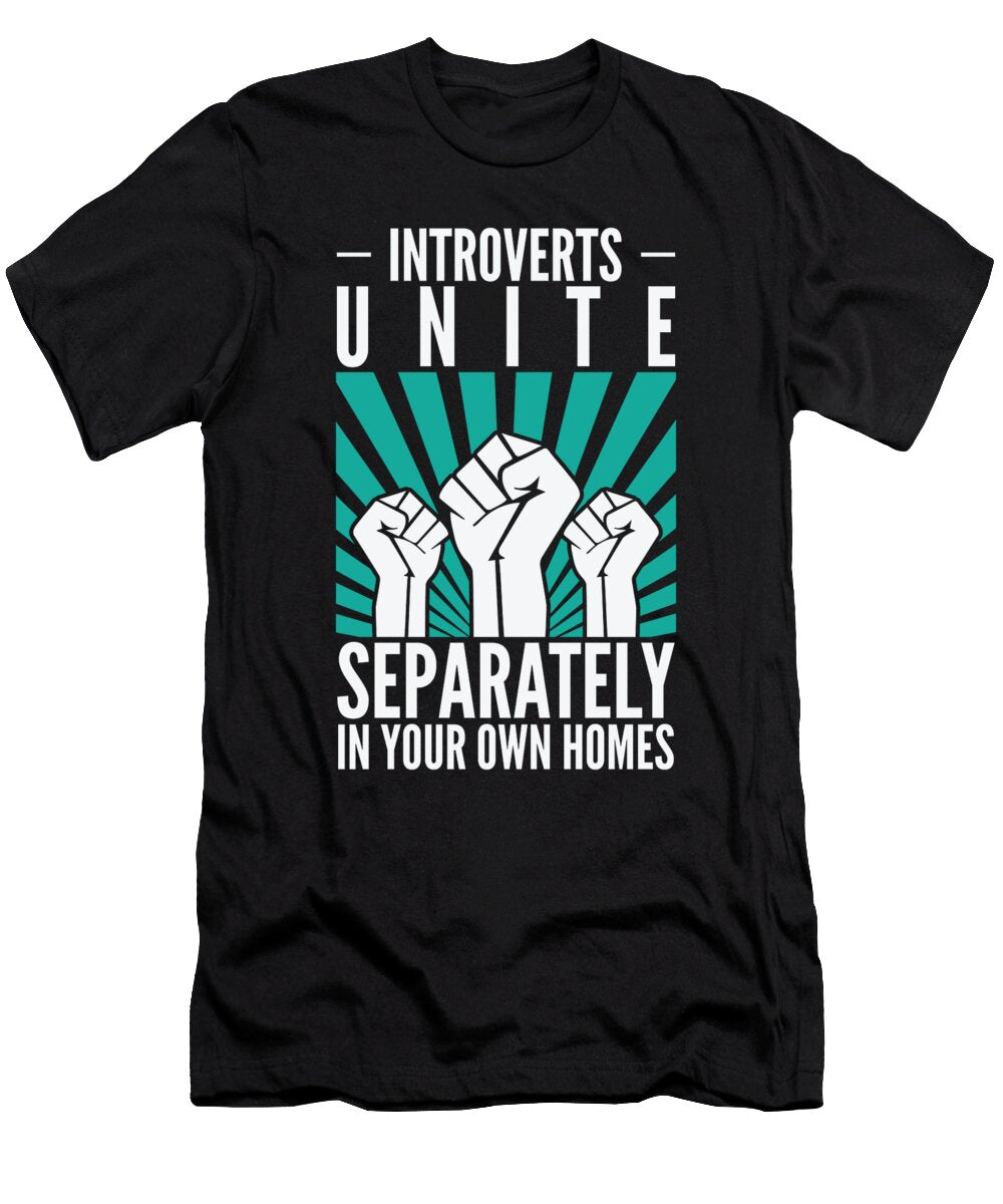 2 Introverts Unite Separately in Your Own Homes Toms Store T-Shirt