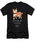 2 Just a Girl Who Loves Dogs Funny Dog Cynto T-Shirt