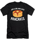 2 Just a Girl Who Loves Pancakes Eq Designs T-Shirt