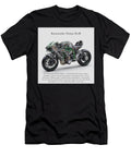 2 Kawasaki Ninja H2r Motorcycle Kevin Walker and Pixel Reverie T-Shirt