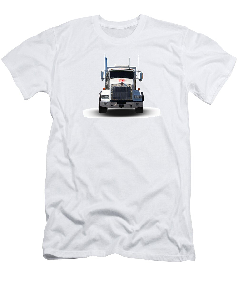 2 Kenworth Semi Truck Nick Gray T-Shirt