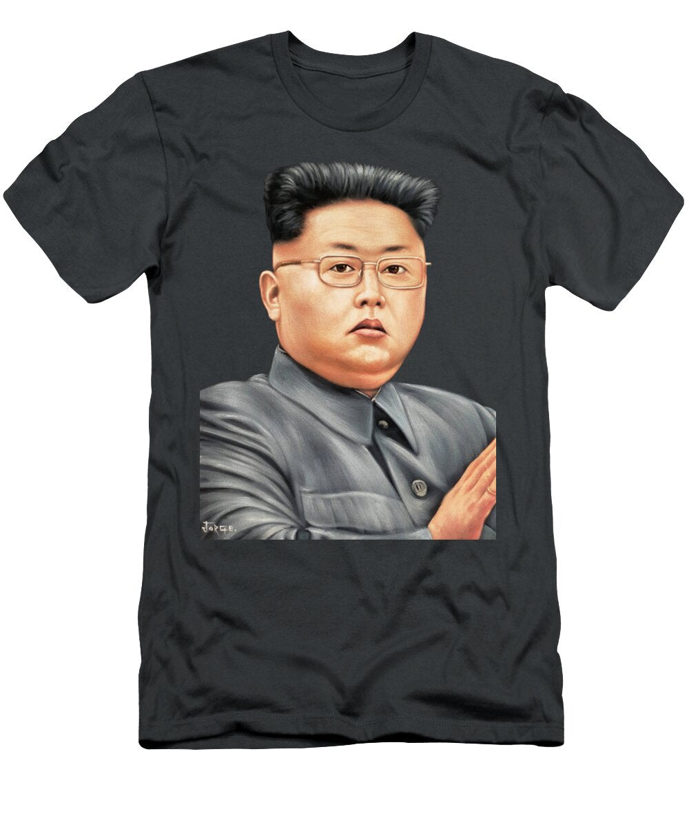 2 Kim Jong Un Supreme Leader of North Korea Jorge Terrones T-Shirt