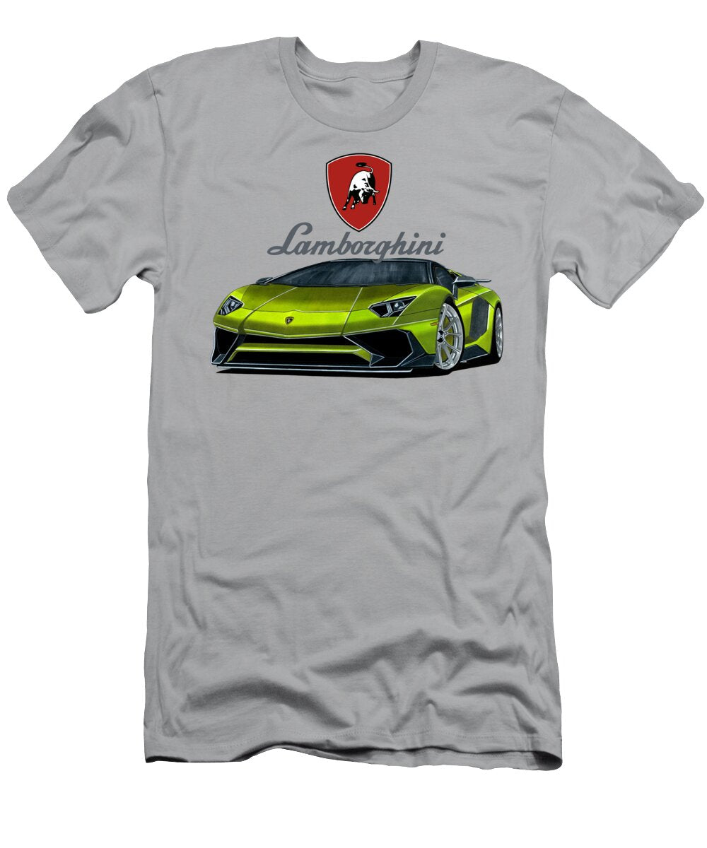 2 Lamborghini Aventador Lp 750 4 Vladyslav Shapovalenko T-Shirt