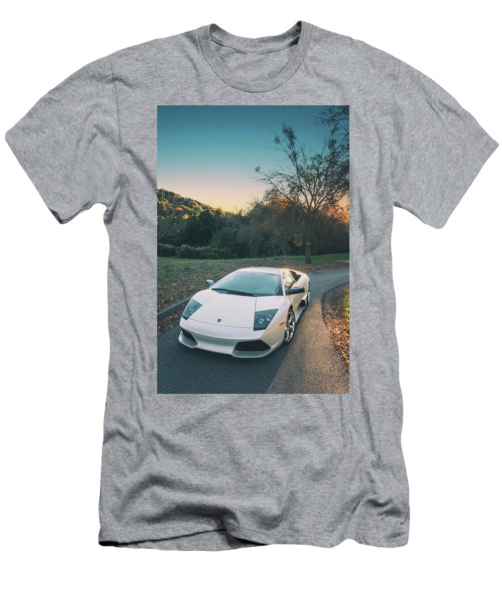 2 Lamborghini Aventador Print Itzkirb Photography T-Shirt