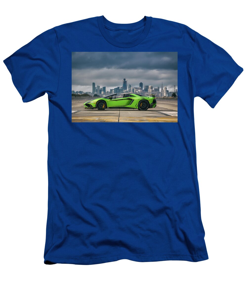 2 Lamborghini Aventadorsv Superveloce Roadster Itzkirb Photography T-Shirt