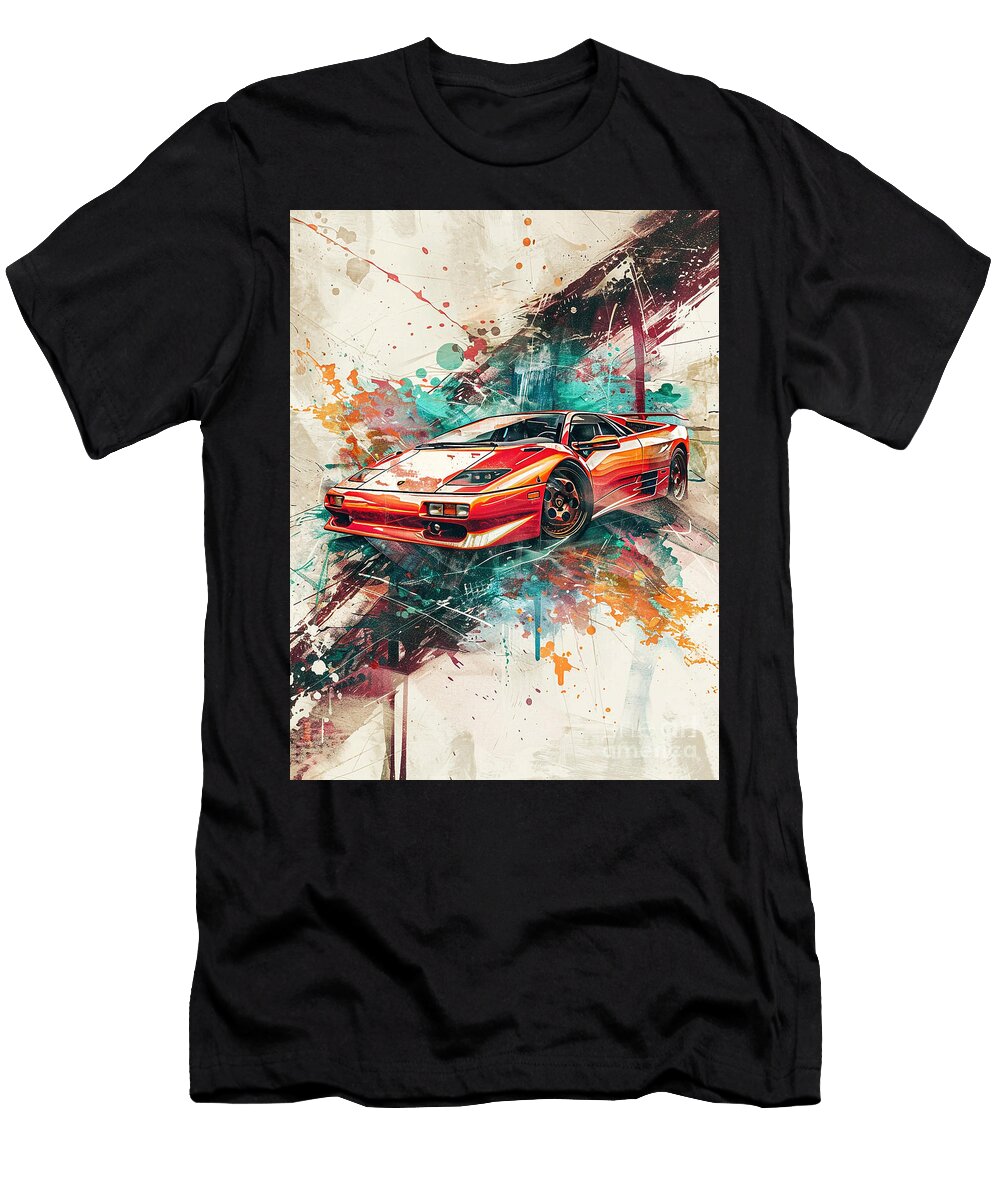2 Lamborghini Diablo Se30 Car Tommy Mcdaniel T-Shirt