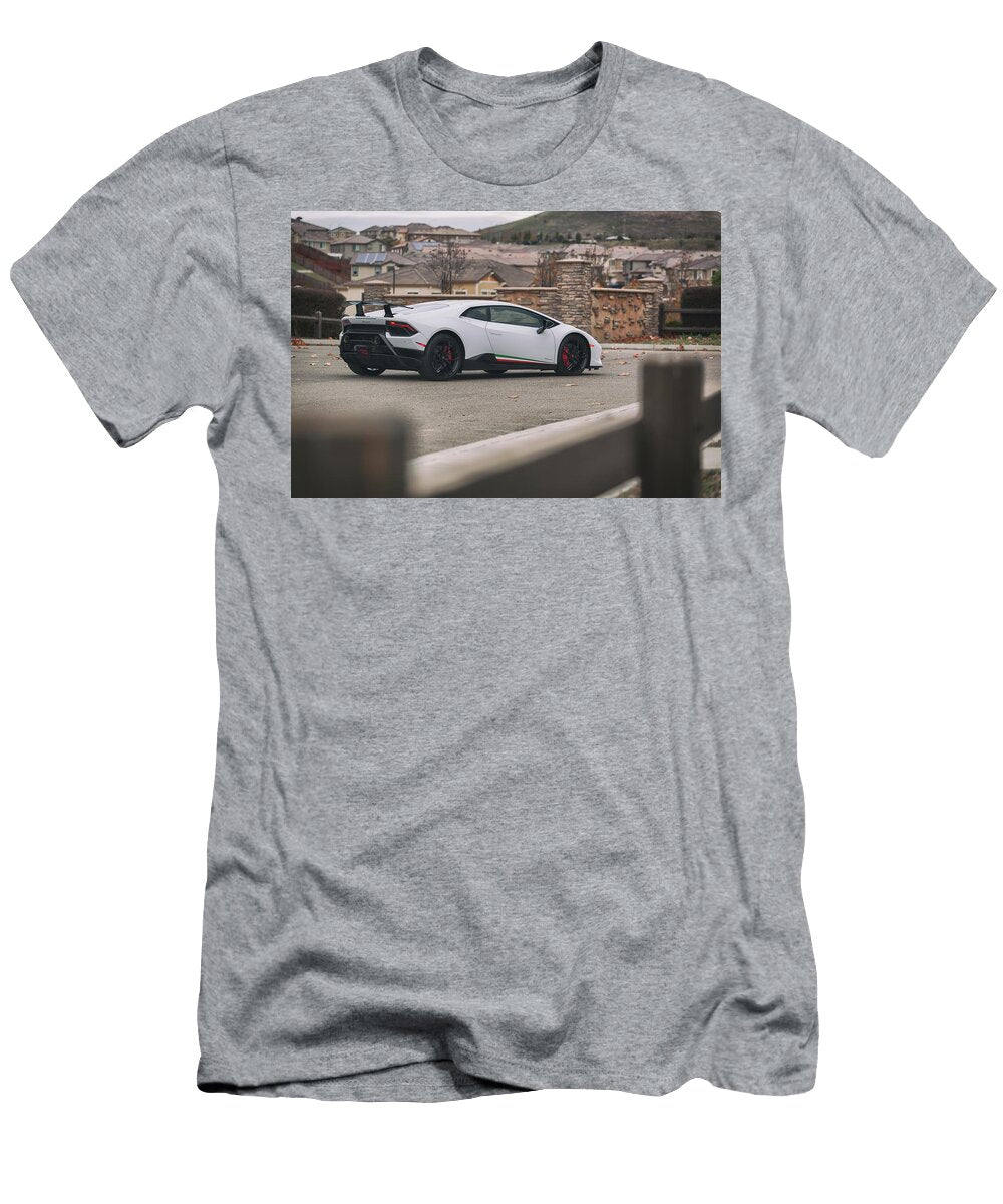 2 Lamborghini Huracan Performante Print Itzkirb Photography T-Shirt