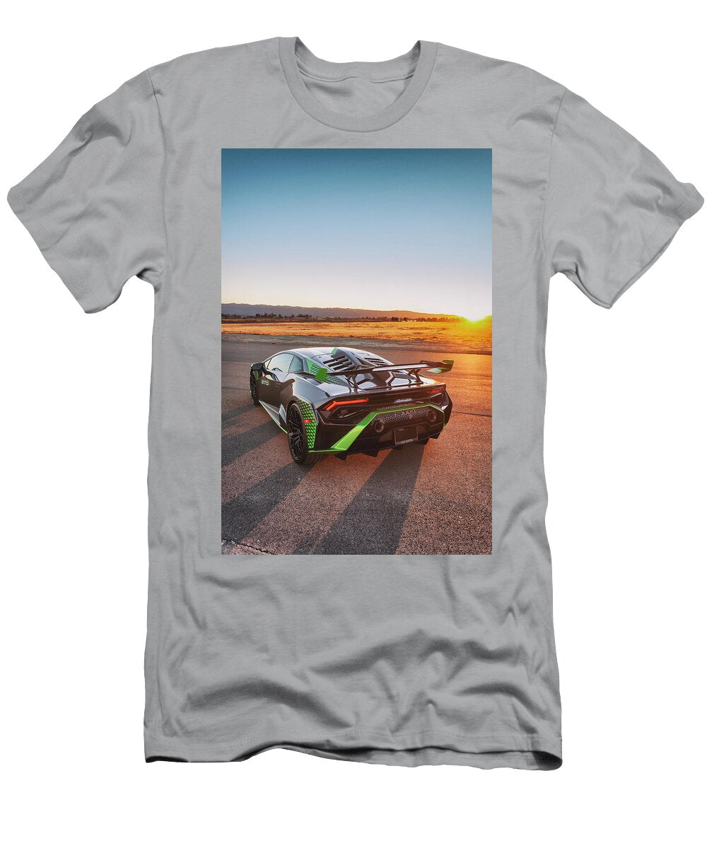 2 Lamborghini Huracan Sto Print Itzkirb Photography T-Shirt